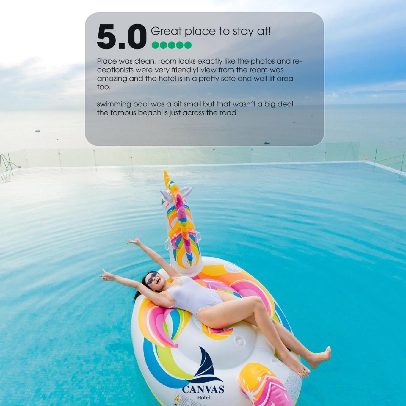 Canvas Danang Beach Hotel Екстер'єр фото