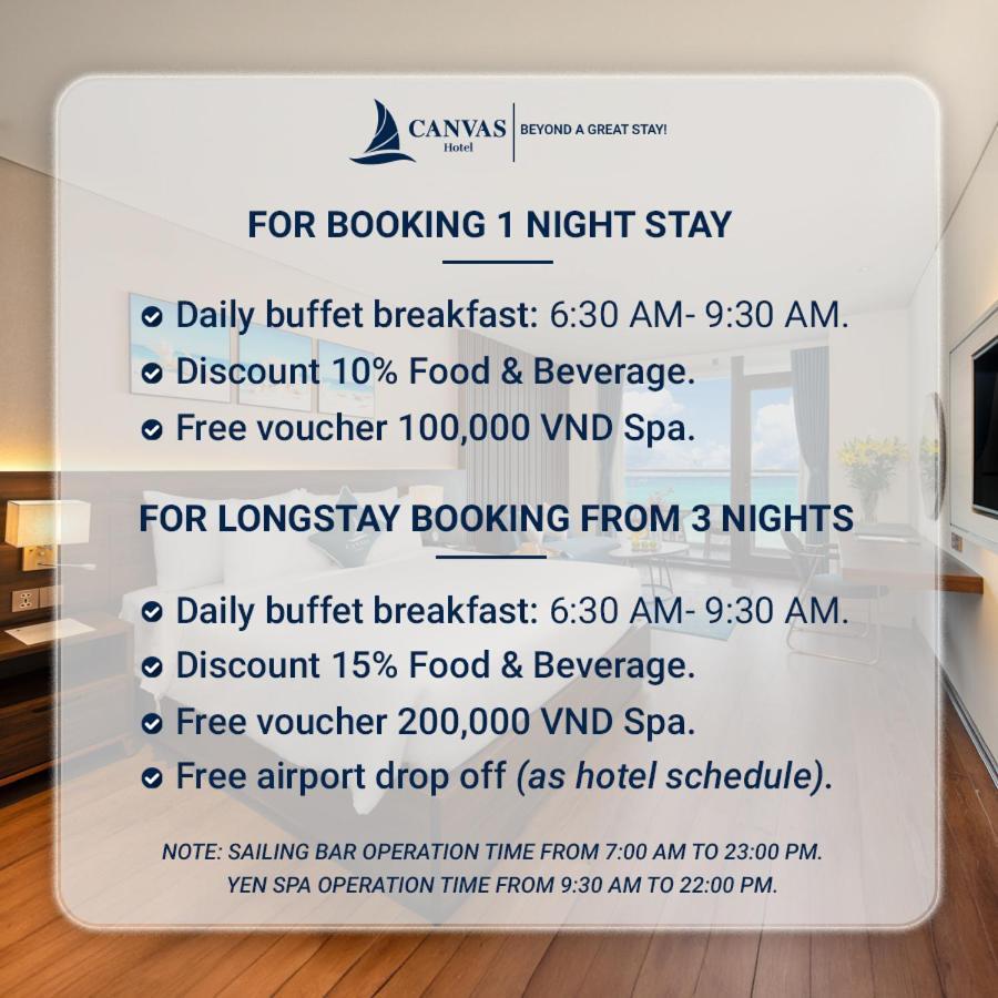 Canvas Danang Beach Hotel Екстер'єр фото