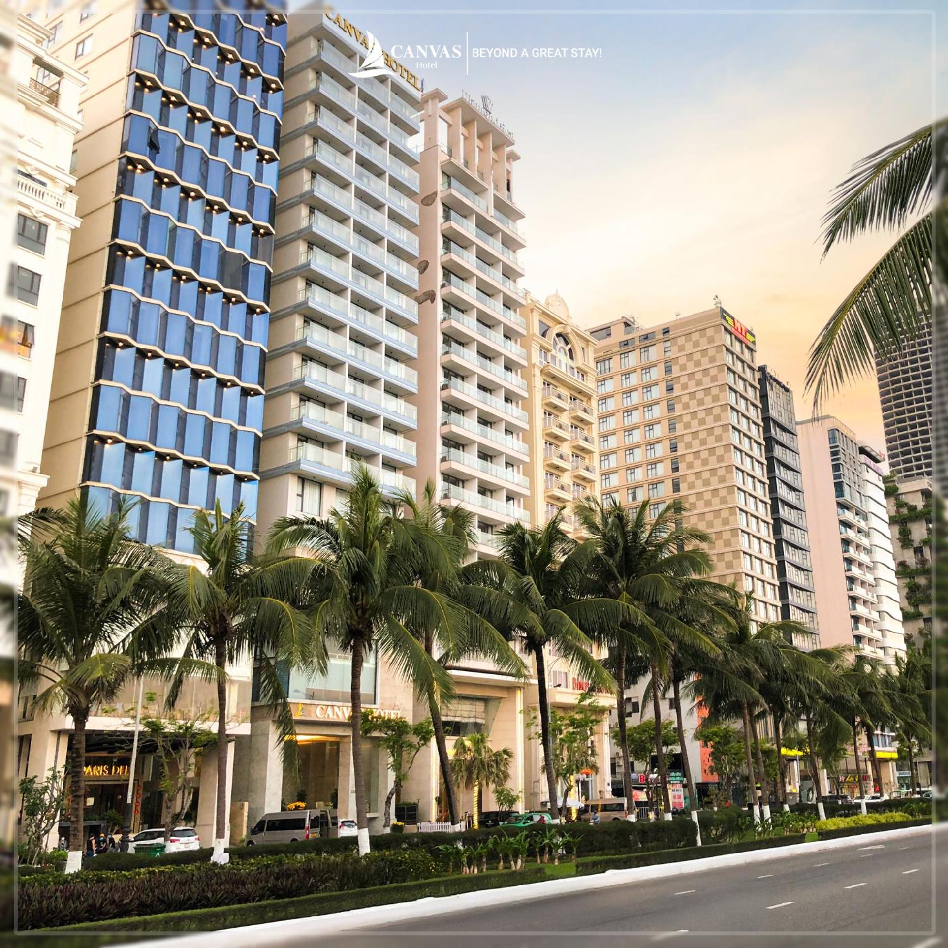 Canvas Danang Beach Hotel Екстер'єр фото