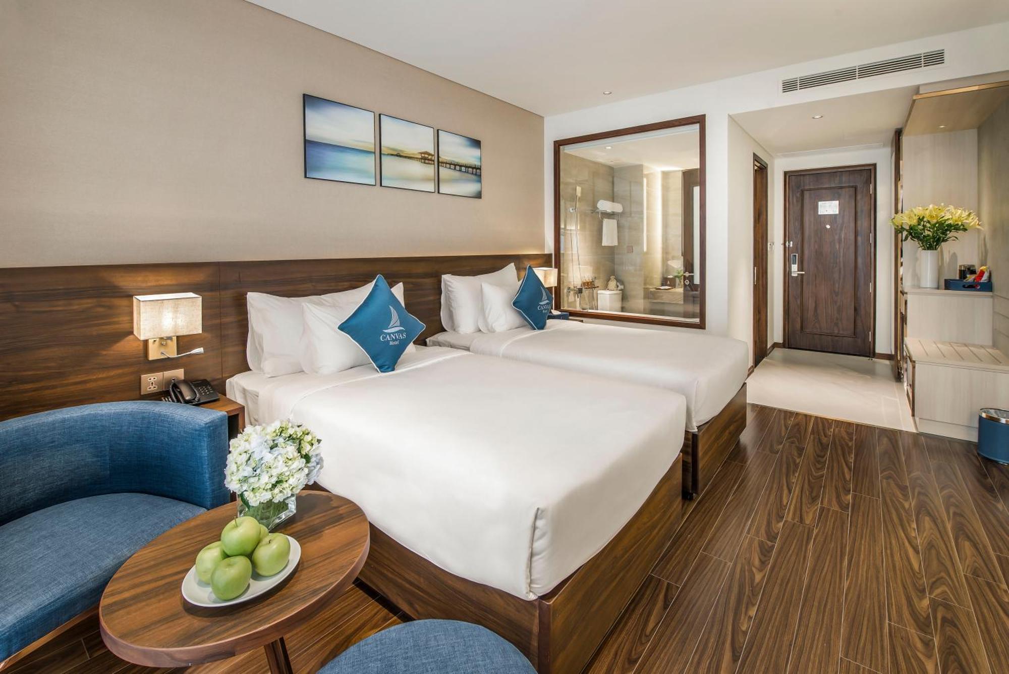 Canvas Danang Beach Hotel Екстер'єр фото