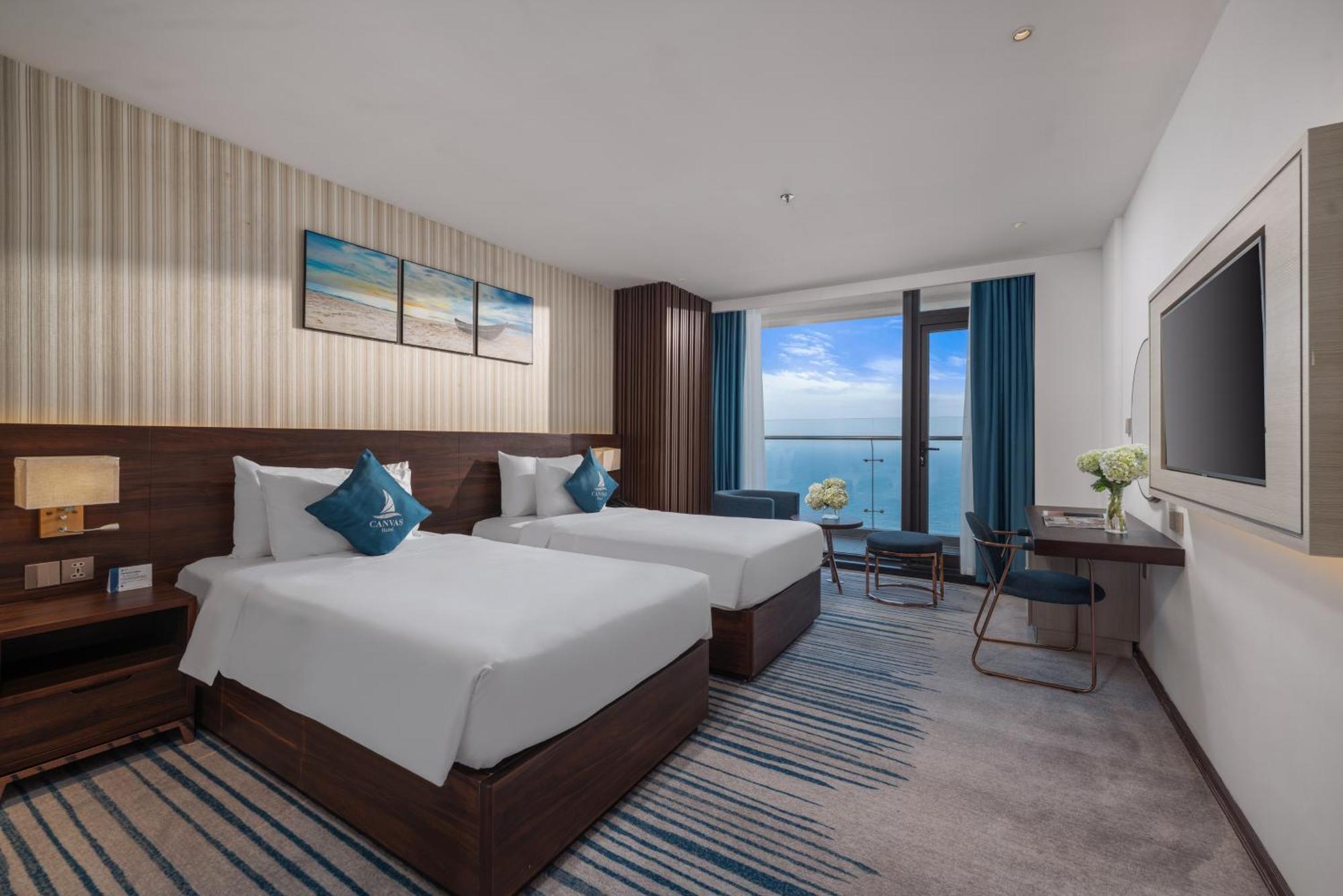Canvas Danang Beach Hotel Екстер'єр фото